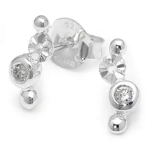 cirkel oorbellen in zilver