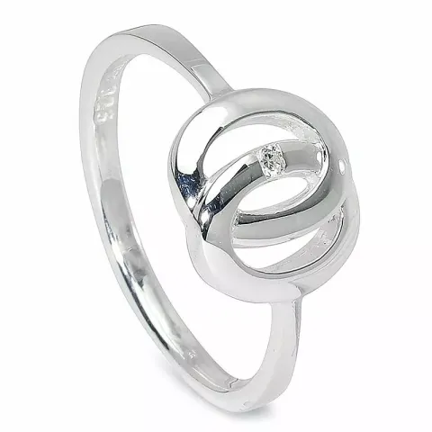 Elegant ring in zilver