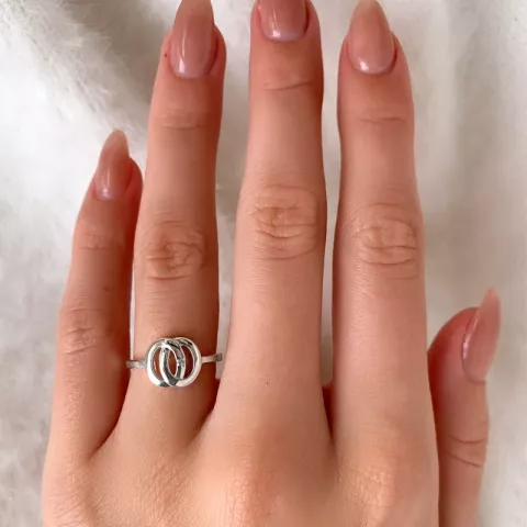 Elegant ring in zilver