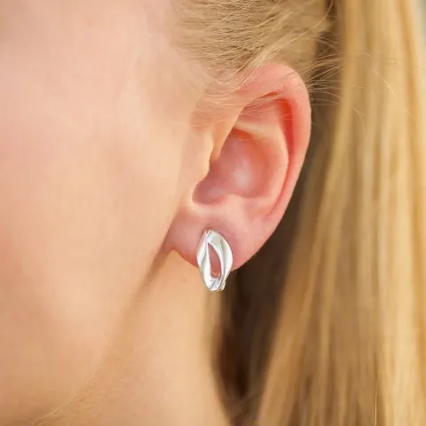 oorclips in zilver