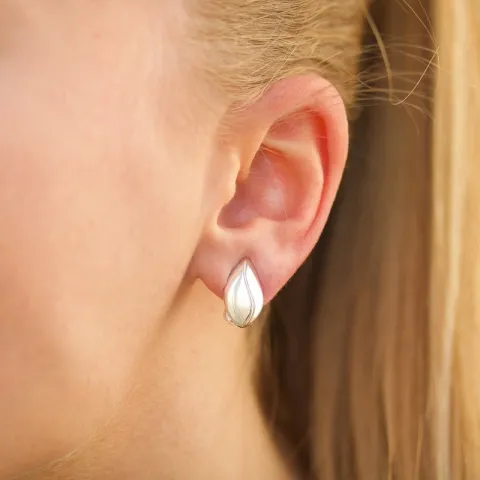 oorclips in zilver