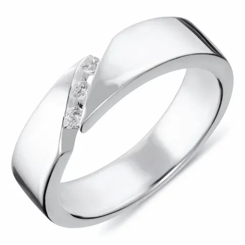 Zilver ring in zilver