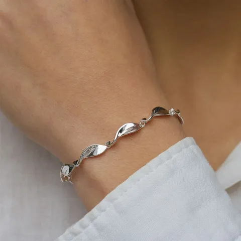 armband in zilver  x 5,2 mm