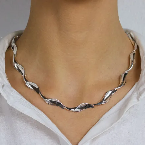 ketting in zilver  x 