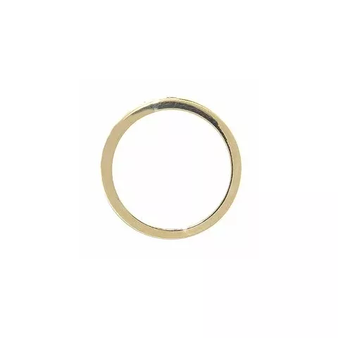 Ring in geoxideerd sterlingzilver met 8 karaat goud