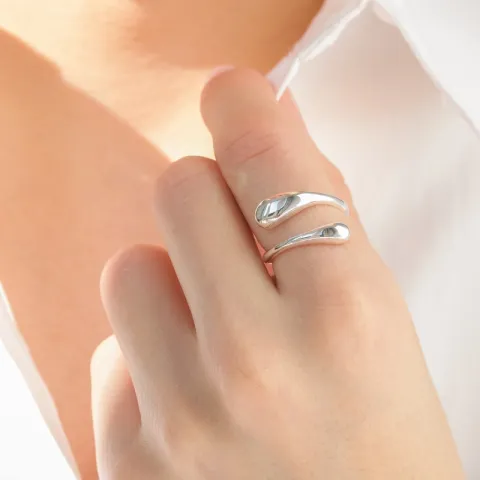 ring in zilver