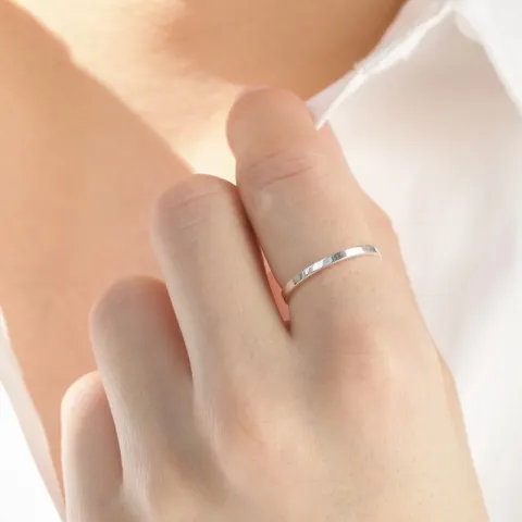 ring in zilver