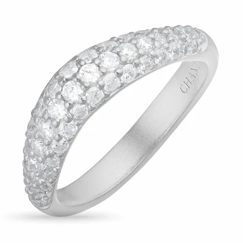 zirkoon ring in zilver