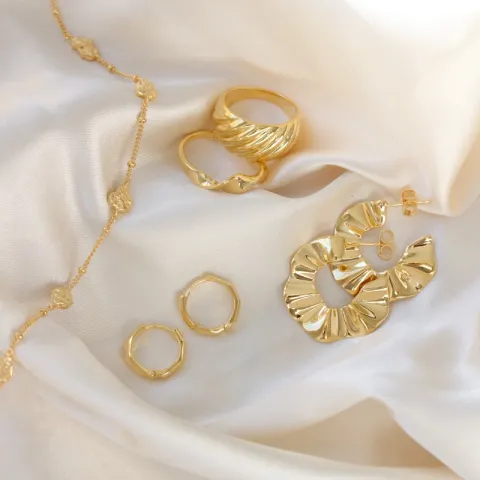 halfcreool in verguld zilver - Lumé Essence