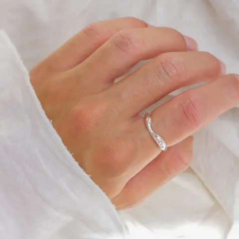 ring in zilver