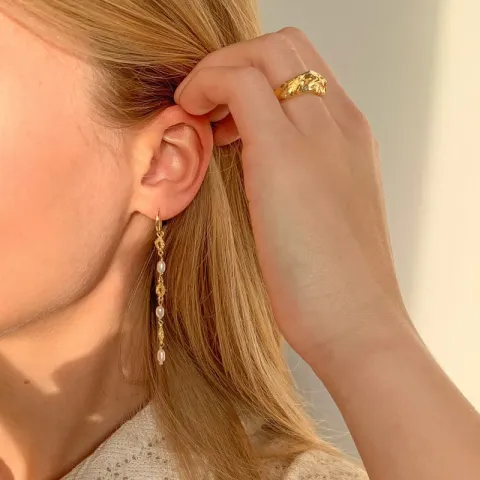 ring in verguld sterlingzilver