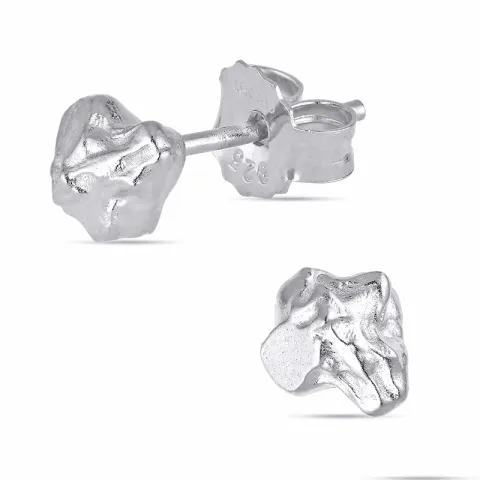 oorsteker in zilver - Lumé Etched