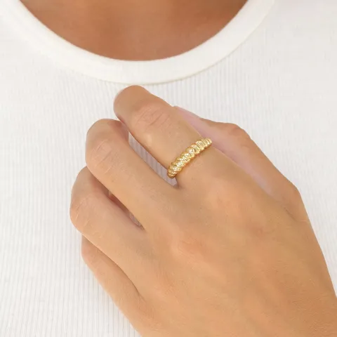 ring in verguld sterlingzilver - Lumé Essence