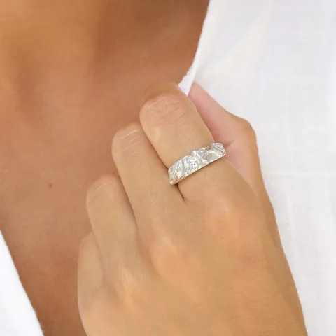 ring in zilver - Lumé Etched