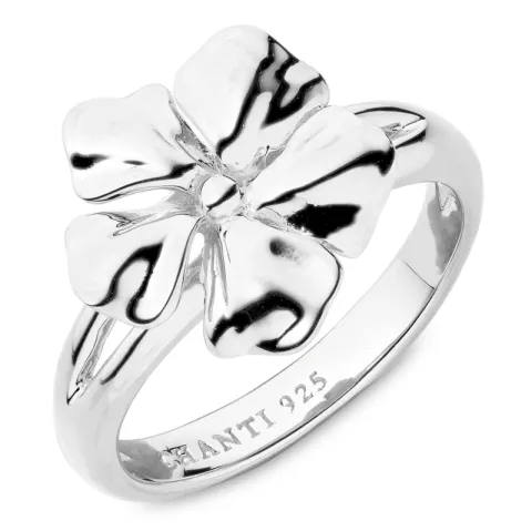 bloem ring in zilver - Lumé Essence