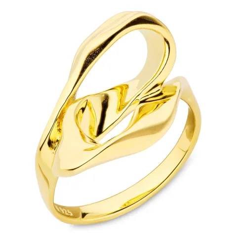 ring in verguld sterlingzilver - Lumé Essence