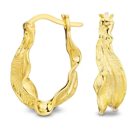 creool in verguld zilver