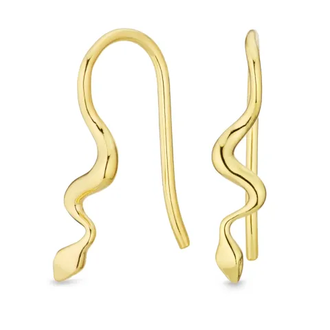 oorbellen in verguld zilver - Lumé Essence