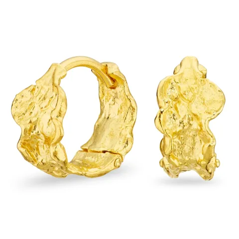 creool in verguld messing - Eliné