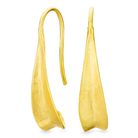 oorbellen in verguld messing - Eliné