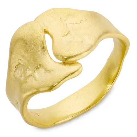 ring in verguld messing - Eliné
