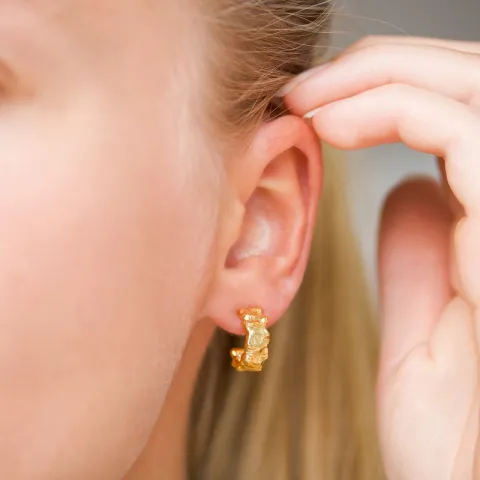 halfcreool in verguld messing - Eliné