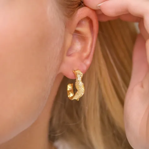 halfcreool in verguld messing - Eliné