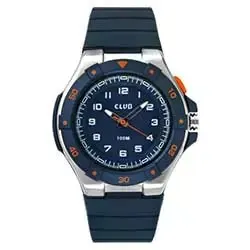 blauwe Club time kinder horloge A47110A8A