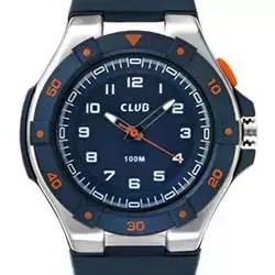 blauwe Club time kinder horloge A47110A8A