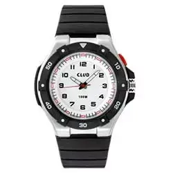 zwart Club time horloge kinder horloge A47110S0A