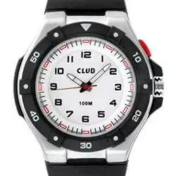 zwart Club time horloge kinder horloge A47110S0A