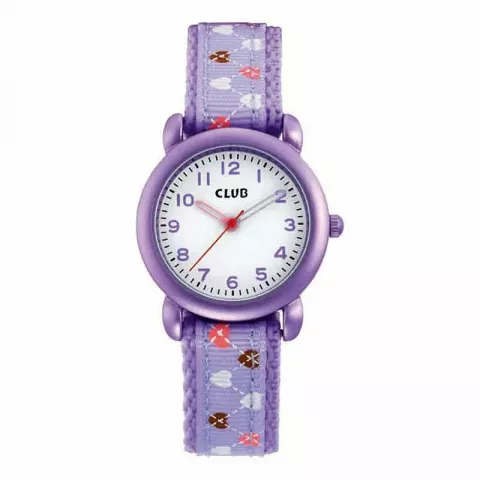 paarse Club time kinder horloge A565321S0A