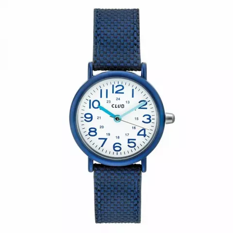 blauwe Club time kinder horloge kinder horloge A56536BL0A