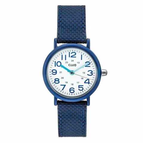 blauwe Club time kinder horloge kinder horloge A56536BL0A