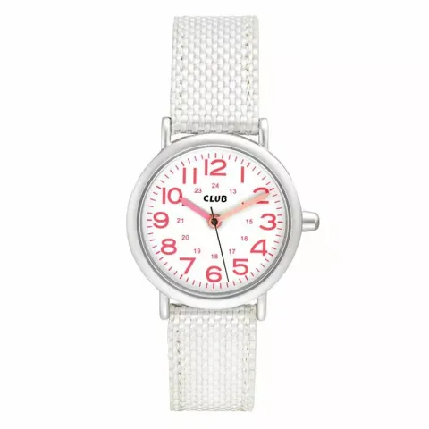 witte Club time kinder horloge A56536S0A