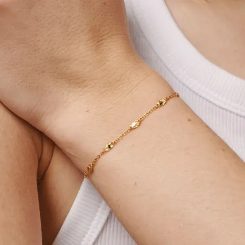 Enamel Kia armband in verguld sterlingzilver