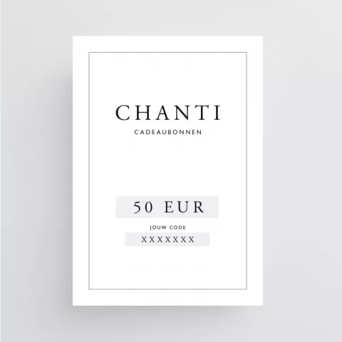 Cadeaubon voor CHANTI.NL