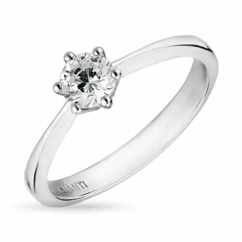 verzamelmonster zirkoon ring in zilver