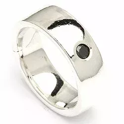 testsieraad diamant ring in zilver