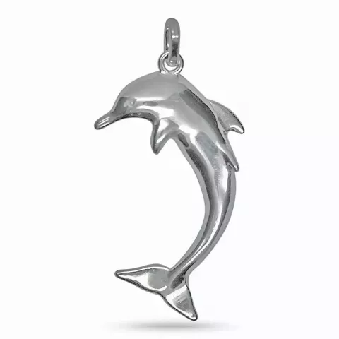 testsieraad dolfijn hanger in zilver