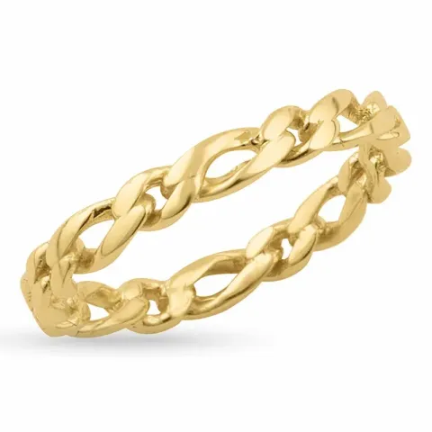 verzamelmonster panzer ring in verguld sterlingzilver
