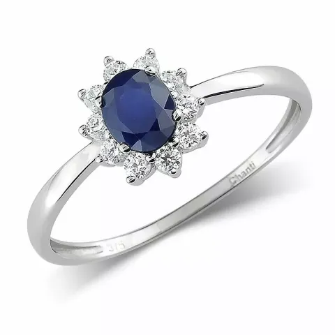 verzamelmonster rozetring in 8 karaat witgoud