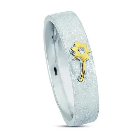 testsieraad zirkoon ring in zilver en goud