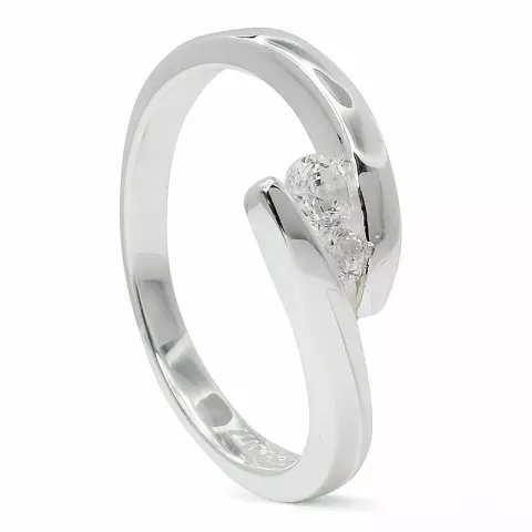 verzamelmonster met structuur vingerring in zilver