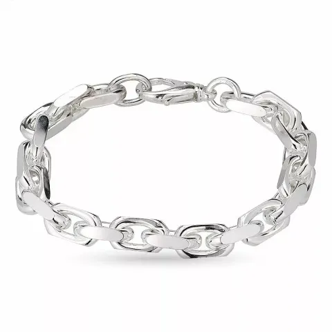 verzamelmonster BNH Anker facet armband in zilver 21 cm x 9,0 mm 