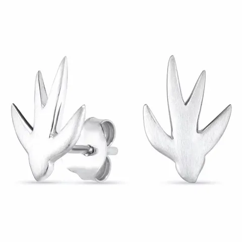 verzamelmonster vogel oorsteker in gerodineerd zilver