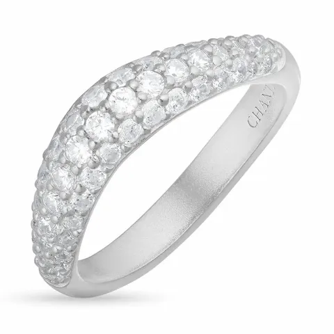 verzamelmonster zirkoon ring in zilver