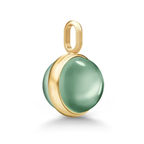 Julie Sandlau Little Prime Turmalin hanger in verguld sterlingzilver