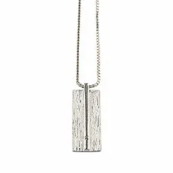RebekkaRebekka Olivia necklace ketting met hanger in zilver witte zirkoon