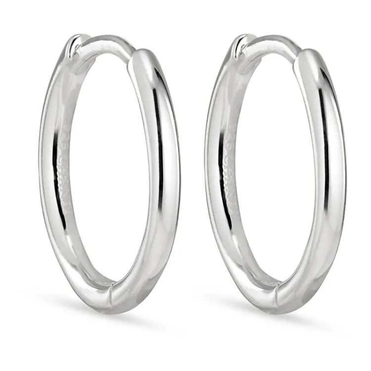 14 mm creool in zilver - Lumé Essence